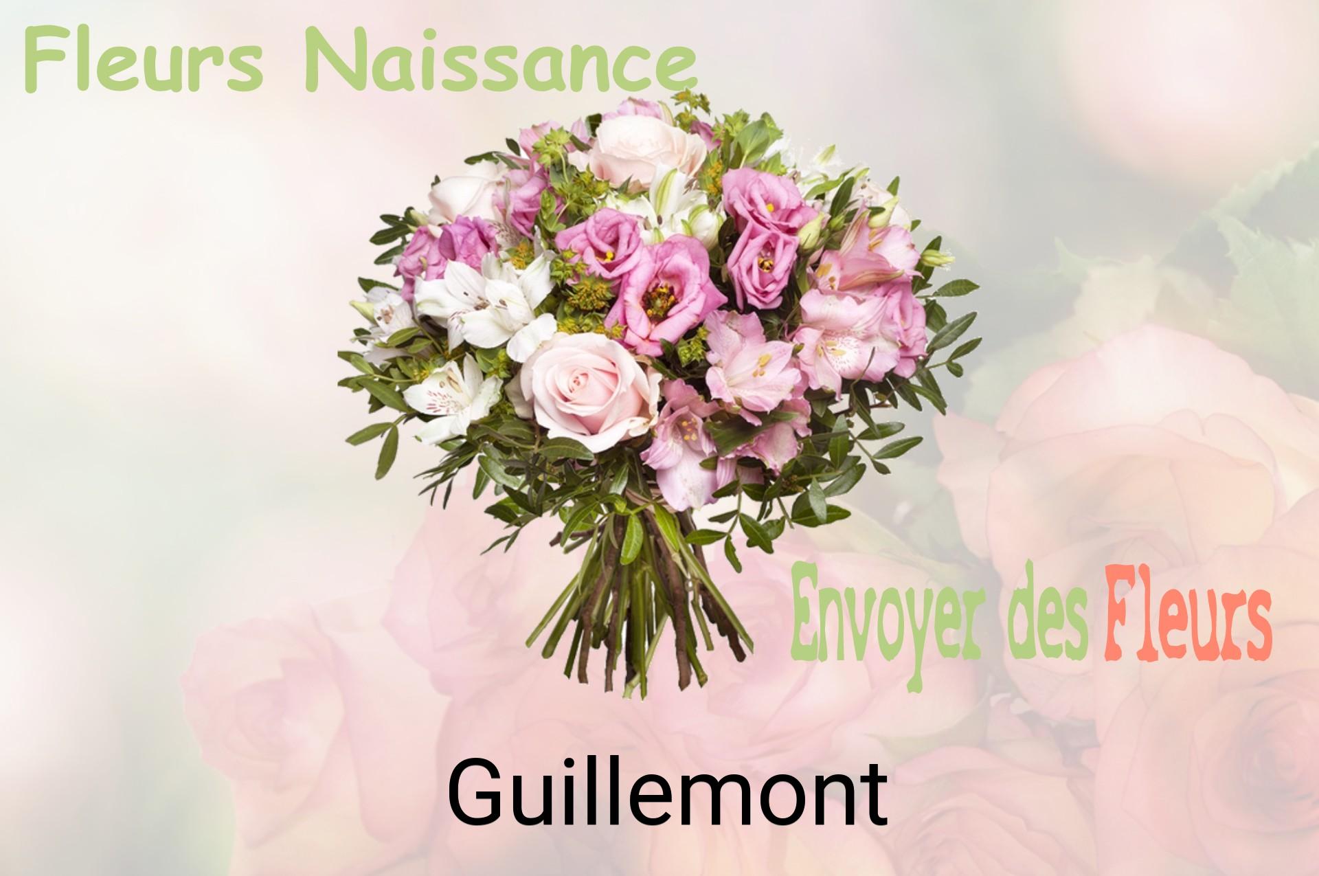 Bouquet de fleurs de naissance livré à Guillemont
