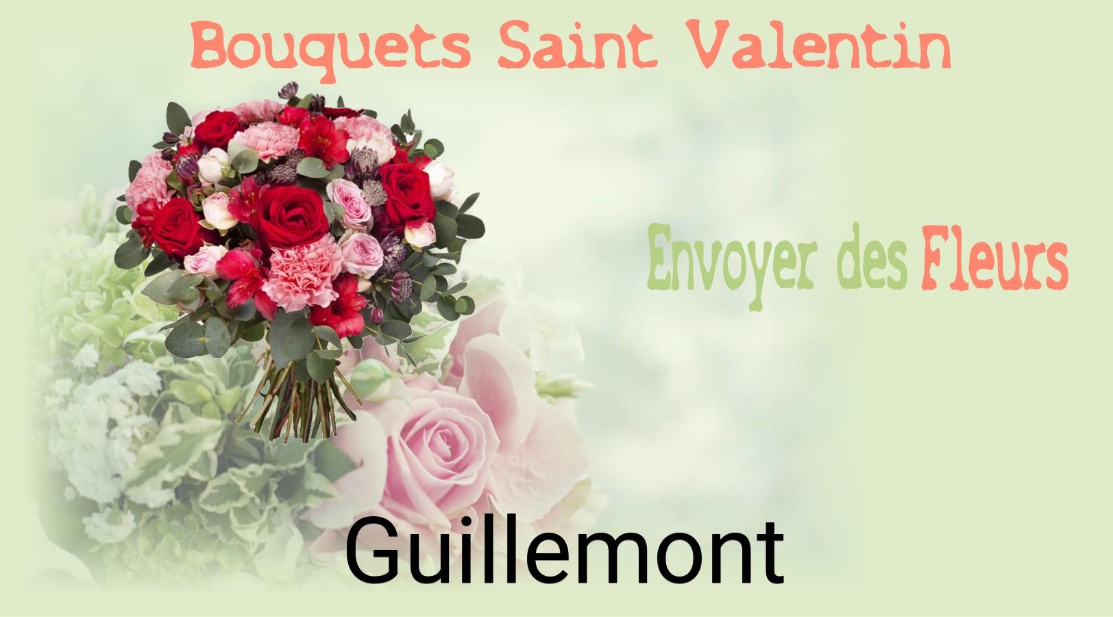 Roses de Saint-Valentin livrées à Guillemont